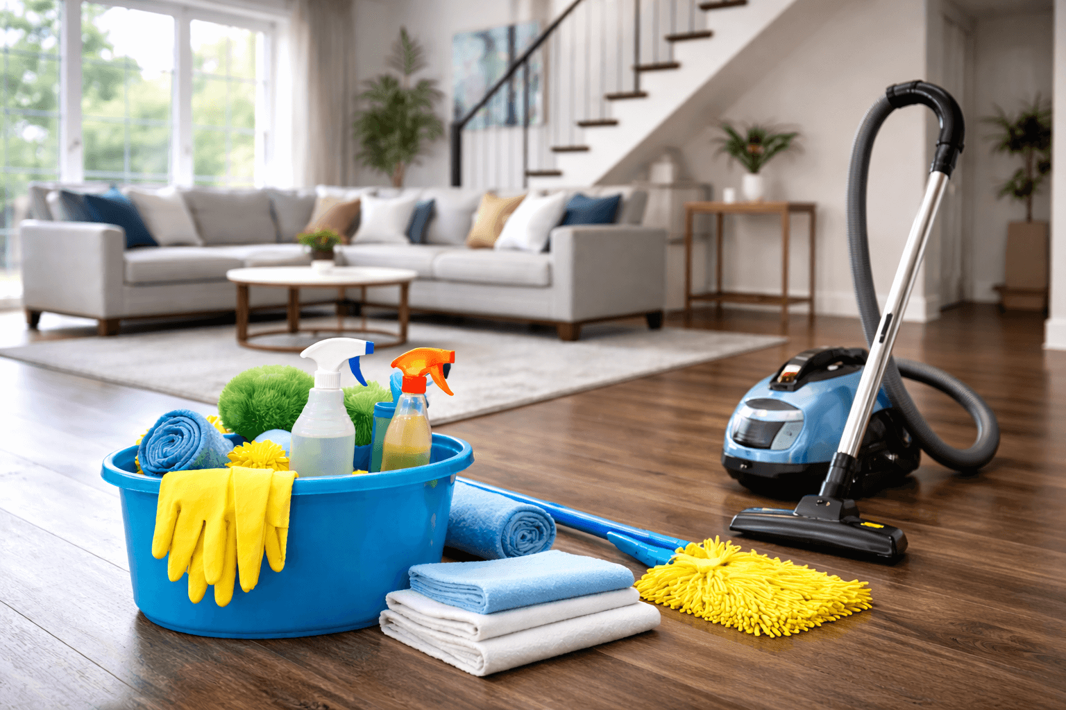 Deep cleaning removes buildup and resets the condition of a home